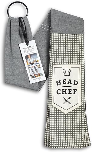 Miniatura 10 de DEMDACO Man Extra Long Cotton Blend Over the Shoulder Kitchen Towel Boa