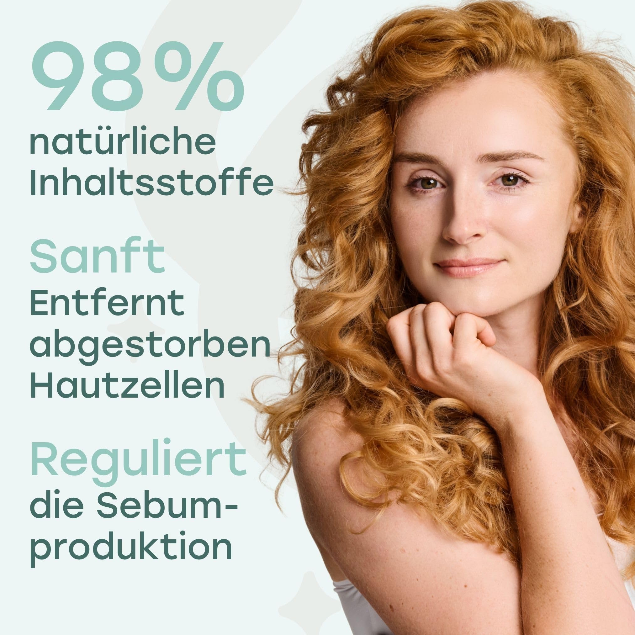 TWISTY Kopfhaut Set: Enzympeeling AHA Peeling & Scalp Massager - Trockene Kopfhaut Peeling, Salicylsäure & Massagebürste für Kopf & Hair Care