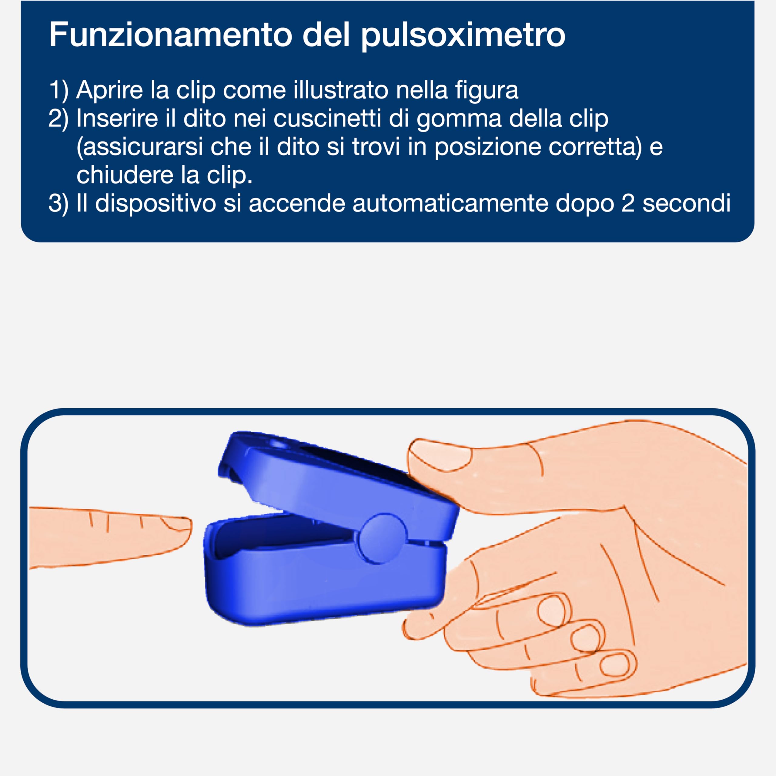 Gima Pulsoximetro oxy-4, small, 60g, turquesa, 1