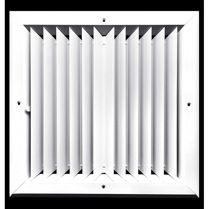 Buy 12 x 12 (in) HVAC Vent Cover 2 Way Extruded Aluminum Ceiling