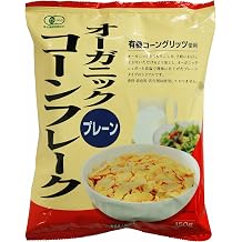 Muso Organic Cornflakes, Plain, 5.3 oz 150 g x 4 Bags
