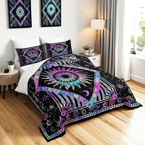 Miniatura 9 de Enhydra Lutris - Juego de edredón de nutria marina para adolescentes, tamaño Queen, lindo juego de ropa de cama de animales marinos para niños y