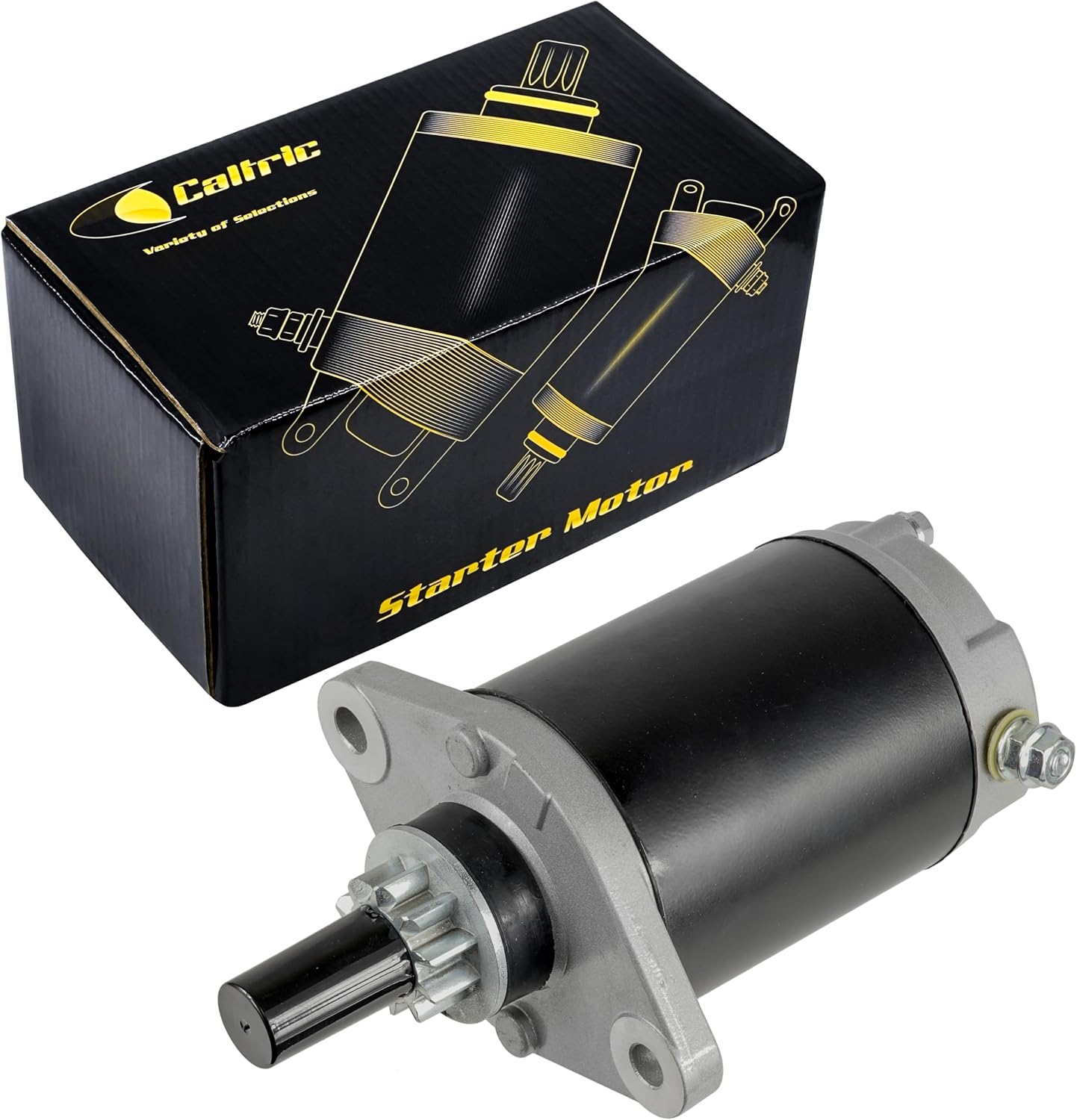 Caltric Starter Compatible with Tecumseh Ohv135 Ohv145 Ohv150 Ohv155 Ohv160 Engine All