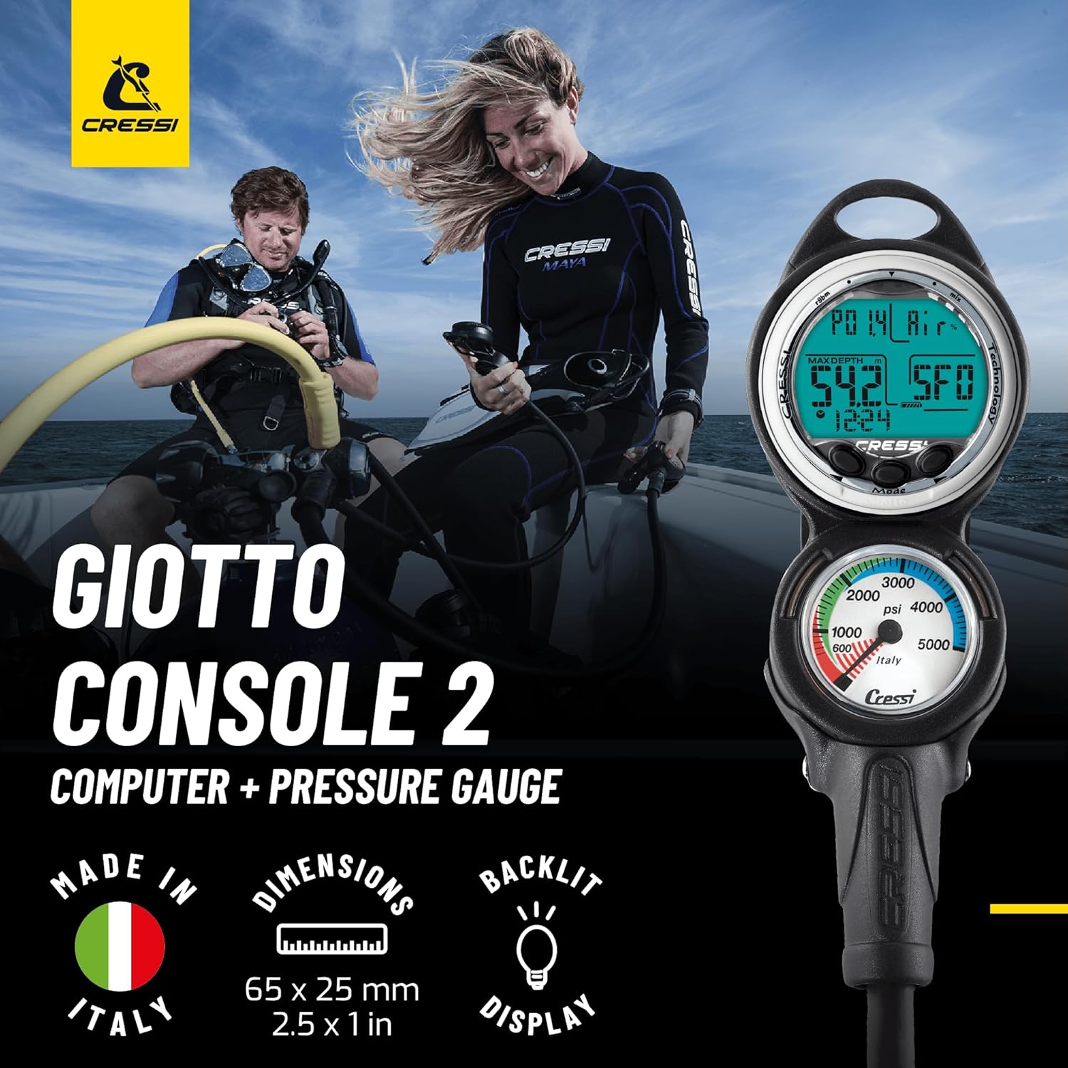 Cressi Console Giotto 2, Imperial