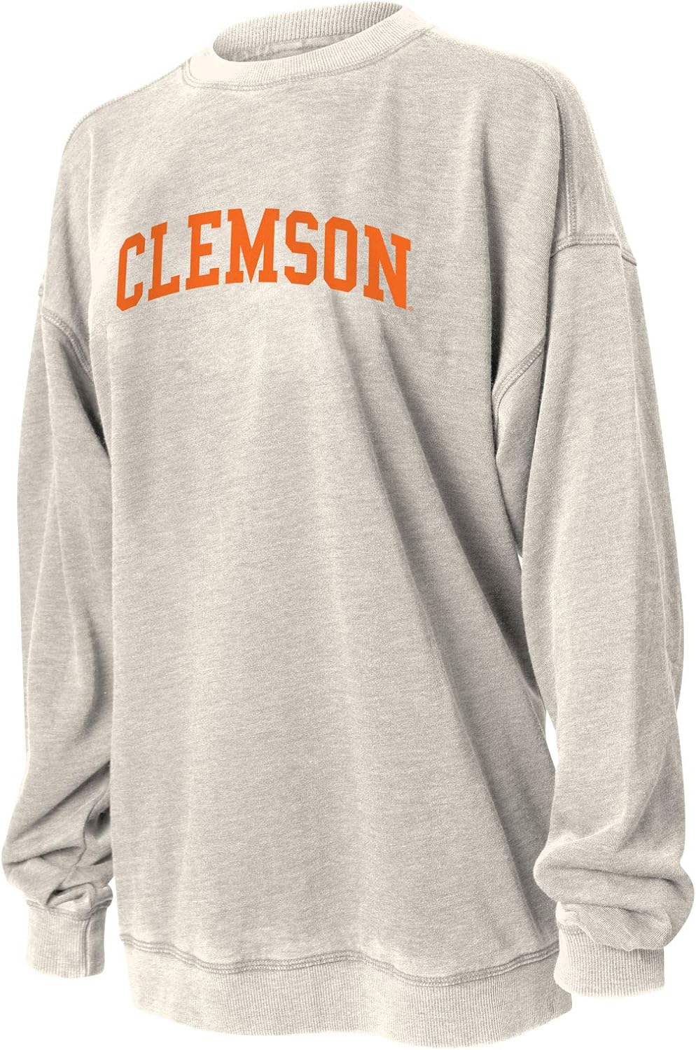 chicka-d NCAA womens Burnout Fleece Pullover