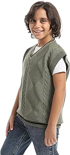 سترة صوفية برقبة على شكل حرف V للاولاد من سيزر