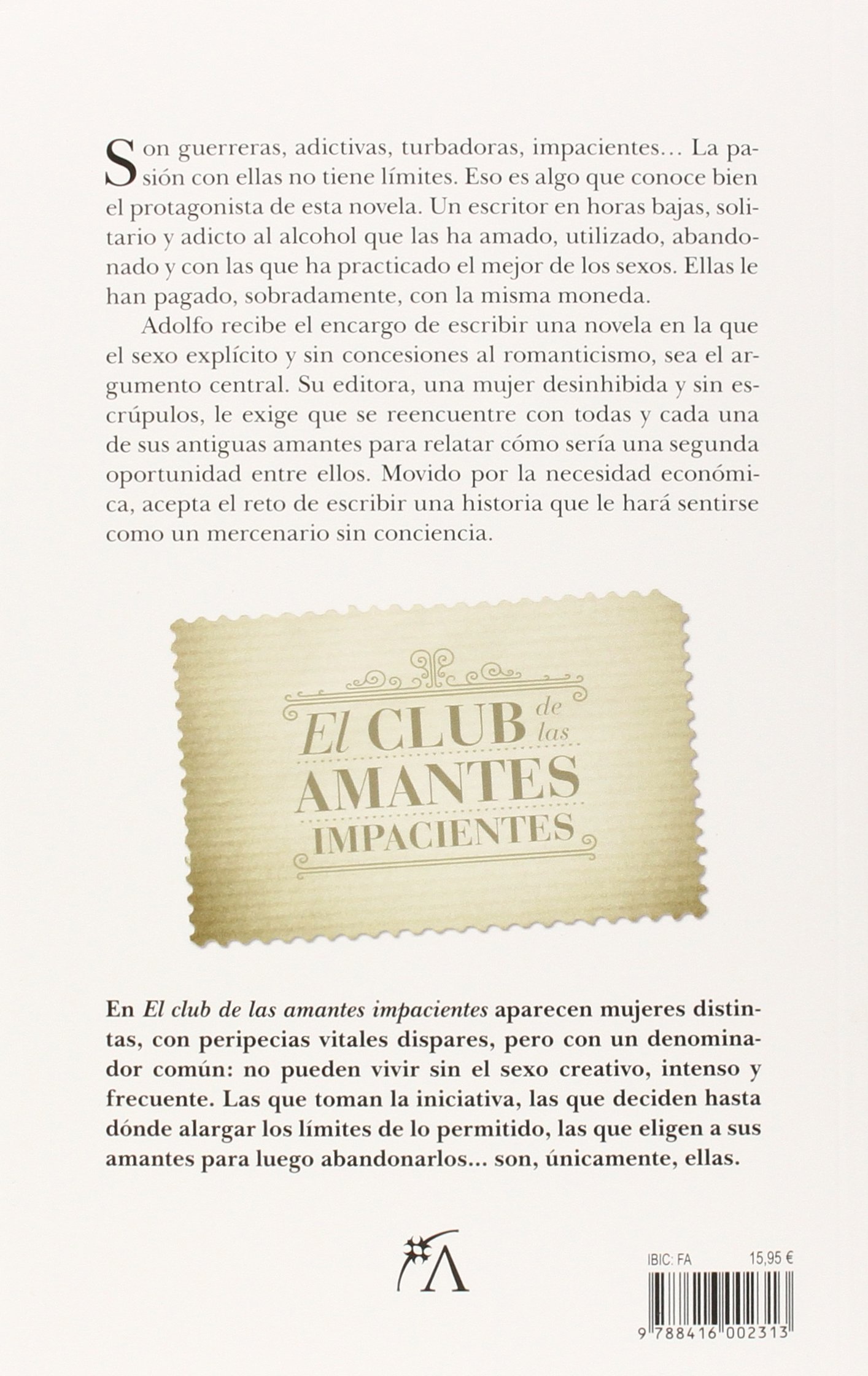 El Club de las amantes impacientes (Novela romántica y erótica)