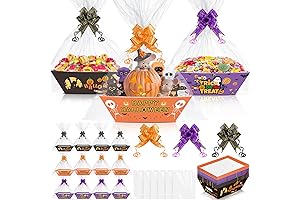 36 Piece Halloween Gift Basket Accessory Pack for Halloween Party Supplies