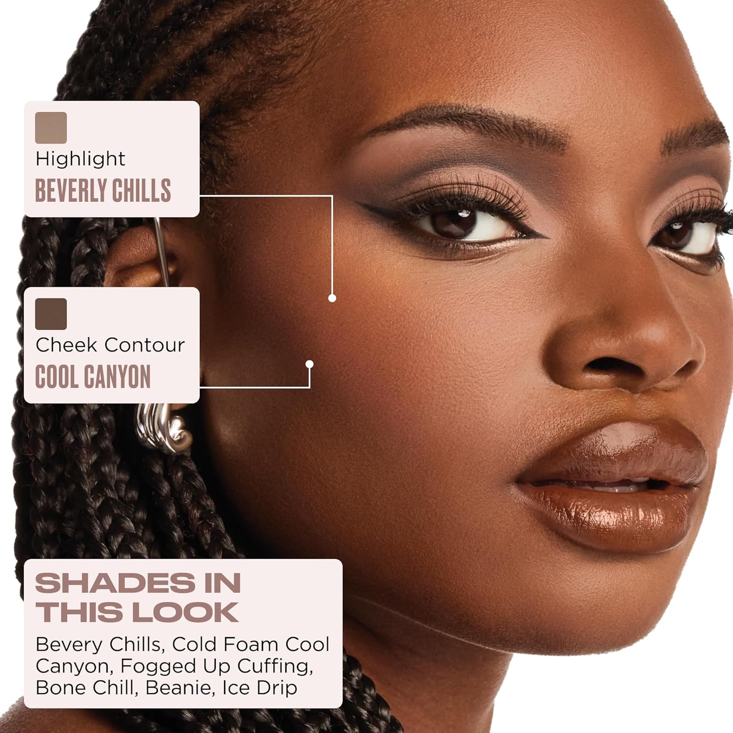 Urban Decay Naked Shaped Eyeshadow Palette - Multi-Use Neutral Eye & Face Palette, 14 Crease & Transfer-Resistant Shades, Up to 16HR Wear, Sculpting Creams, Defining Powders, Shimmer Highlighters - Image 7