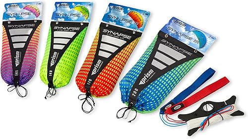 Miniatura 5 de Prism Kite Technology Synapse Cometa de parafoil de doble línea: una cometa de nivel de entrada ideal para niños y adultos para kiting de doble línea