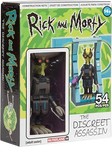 Miniatura 2 de McFarlane Toys Rick & Morty The Discreet Assassin - Juego de micro construcción
