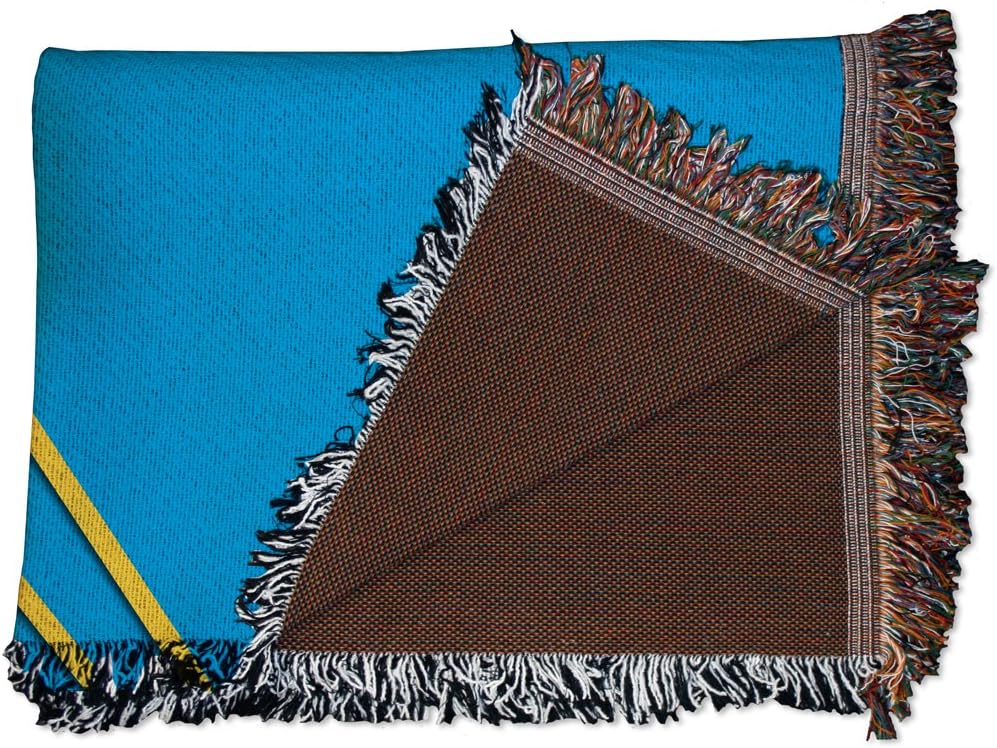 VictoryStore Blanket - Sigma Chi Woven Blanket, Retro Line Design, Polyester, 35x54 Inches