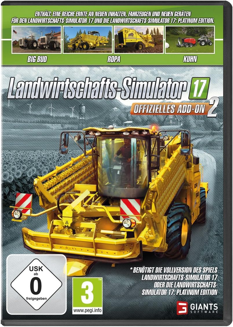 Astragon Landwirtschafts-Simulator 17: Offizielles Add-On 2 PC USK: 0
