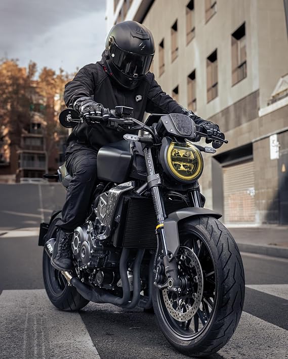 IRON JIA'S Motorcycle Jacket, CE Certified, 3-in-1 Windproof Riding Hoodie, All Season Jacket with Removable Liner XL