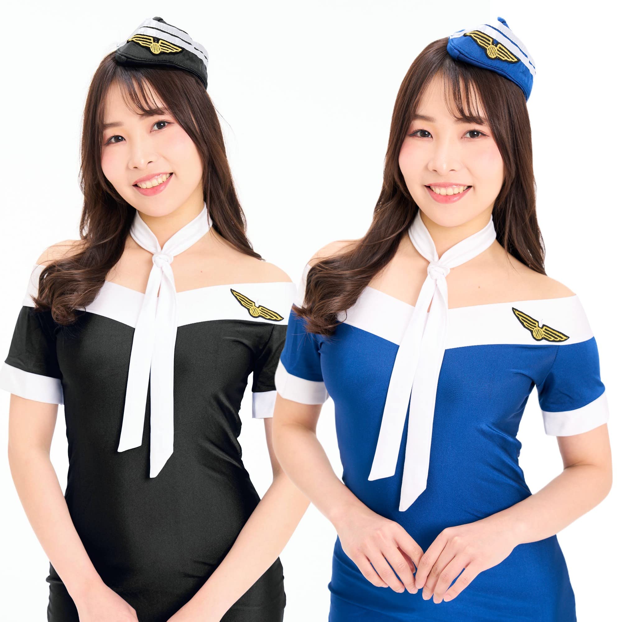 Amazon.co.jp: kitamurasyokai CA スチュワーデス衣装 バスガイド 