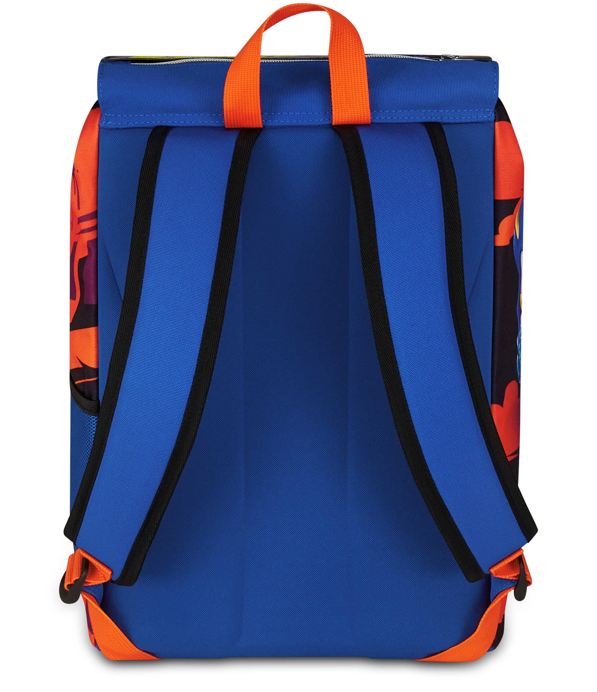 Seven Sonic Zaino Doppio Scomparto Estensibile, Blu, Maxi Capienza, Schienale Preformato, Bambino, Scuola Elementare