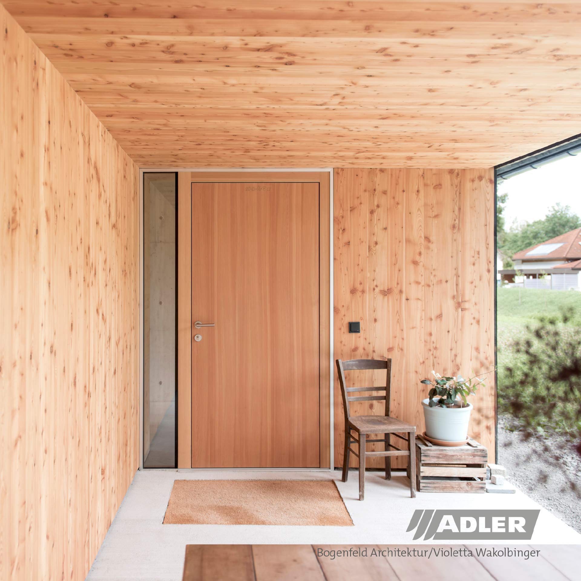 ADLER Pullex Holzöl Außen - Universell einsetzbar für senkrechte Holzflächen im Außenbereich - Holzpflege & Holzschutz auf Basis natürlicher, veredelter Öle - Farbe Lärche 2.5l | reiches Öl mit sehr gutem Penetrationsvermögen, hochwirksame UV-Absorber, fr