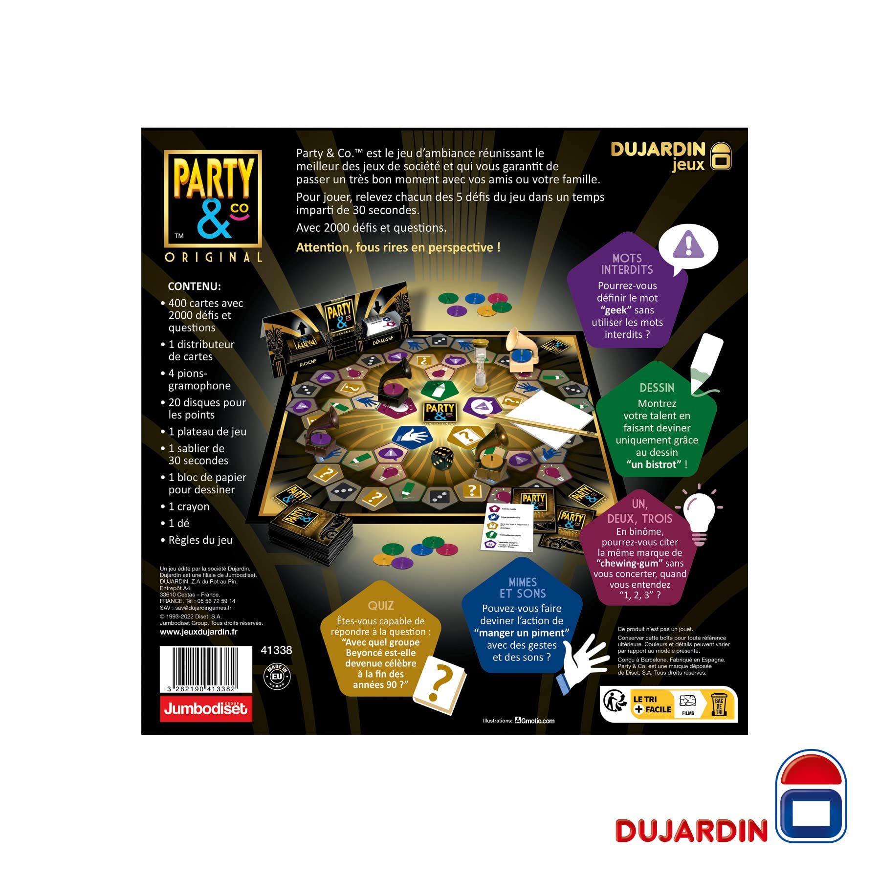 Jeu d'ambiance Dujardin Party And Co Original