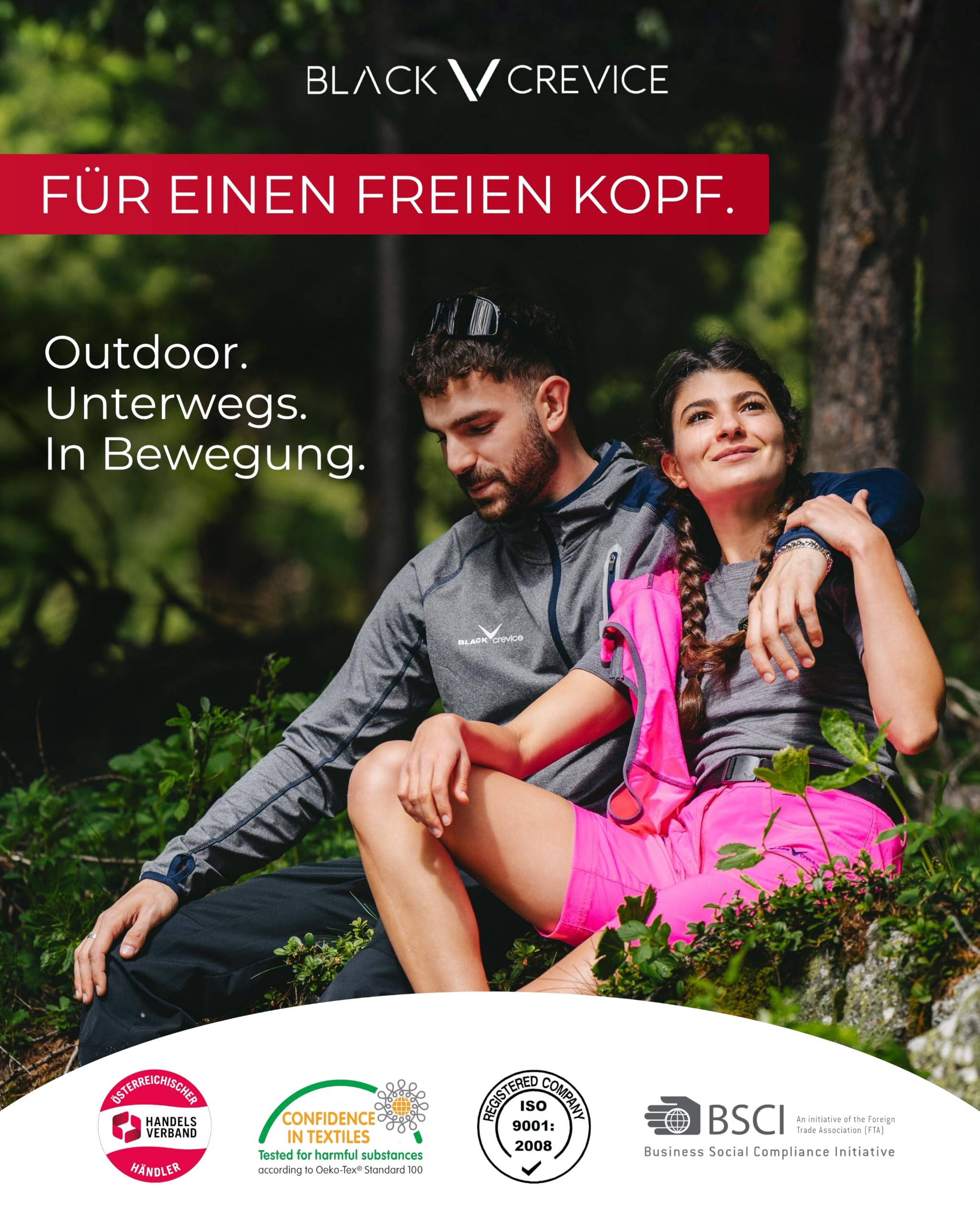 Black Crevice Herren T- Zip Off Leg Trekkinghose I Herren Wanderhose mit abnehmbaren Beinen I atmungsaktive, strapazierfähige & Wasserabweisende Outdoor-Hose