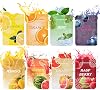 8 Pcs Breathing Necklace Core Refills, Flavoured Air Inhaler, Flavoured Inner Filter, 8 Different Flavors for Stress Relief, Relaxation, Focus