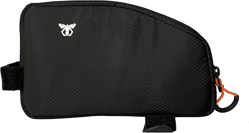 Bolsa de tubo superior para bicicleta | Bolsa de embalaje de bicicleta estilo tanque de combustible con fácil acceso con cremallera de 1 mano