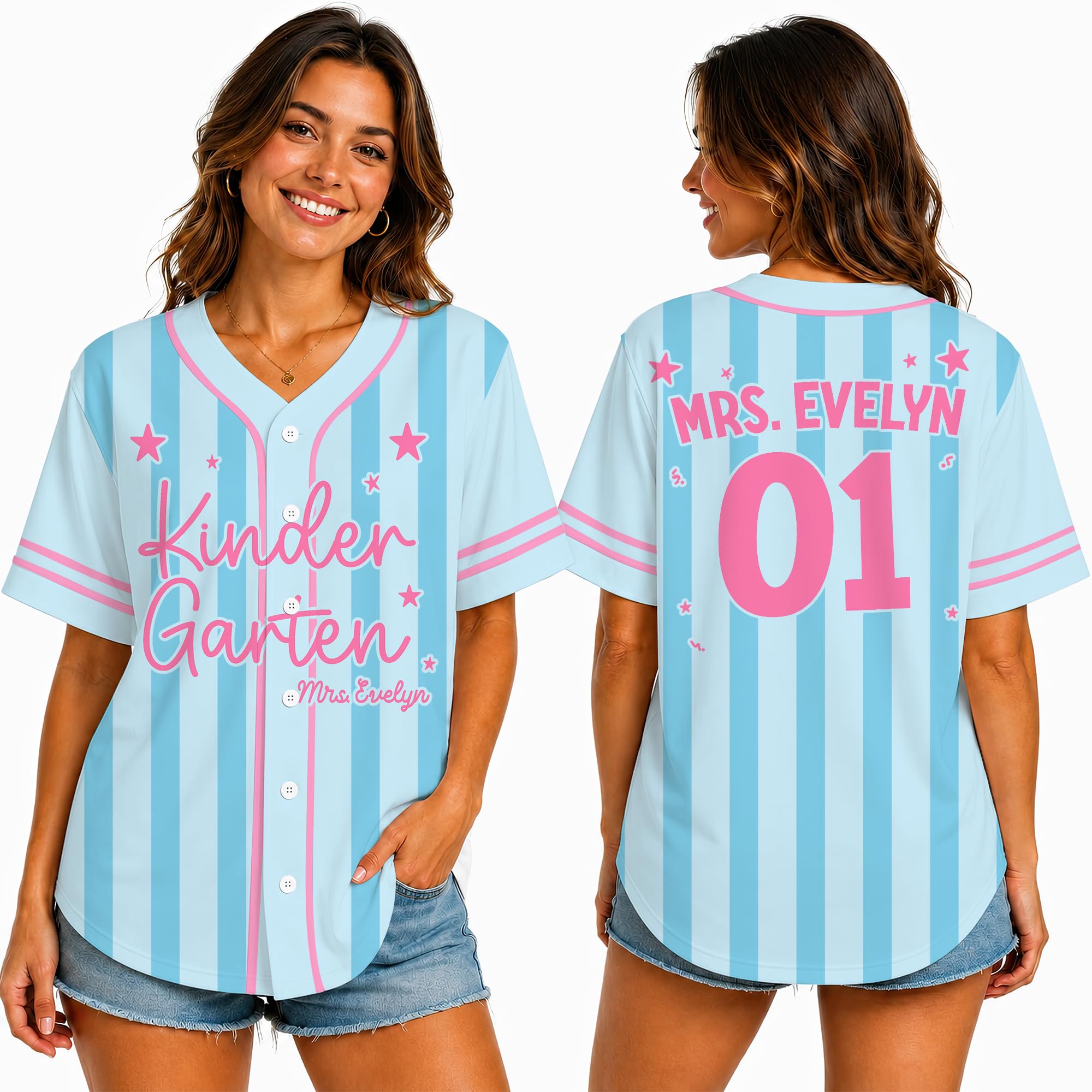Teacher Jersey Personalized Teacher Shirts Back to School Outfits