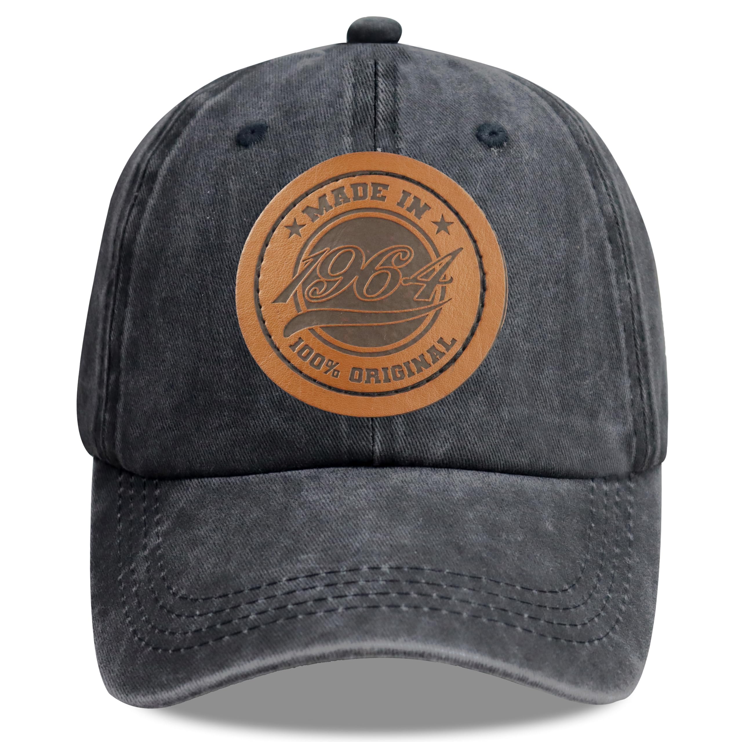 Leather Made in 1955 1956 1957 1958 1959 1960 1961 1962 1963 1964 1965 100 Percent Original Adjustable Cotton Baseball Cap