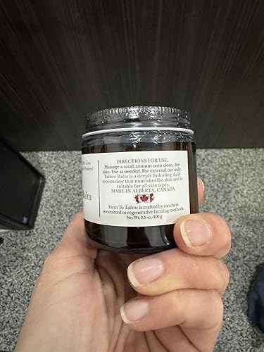 Miniatura 9 de FARM TO TALLOW Bálsamo de sebo batido para cara, piel y cuerpo, suave e hidratante, 4 onzas, vainilla de menta, hidratante de sarga de ternera