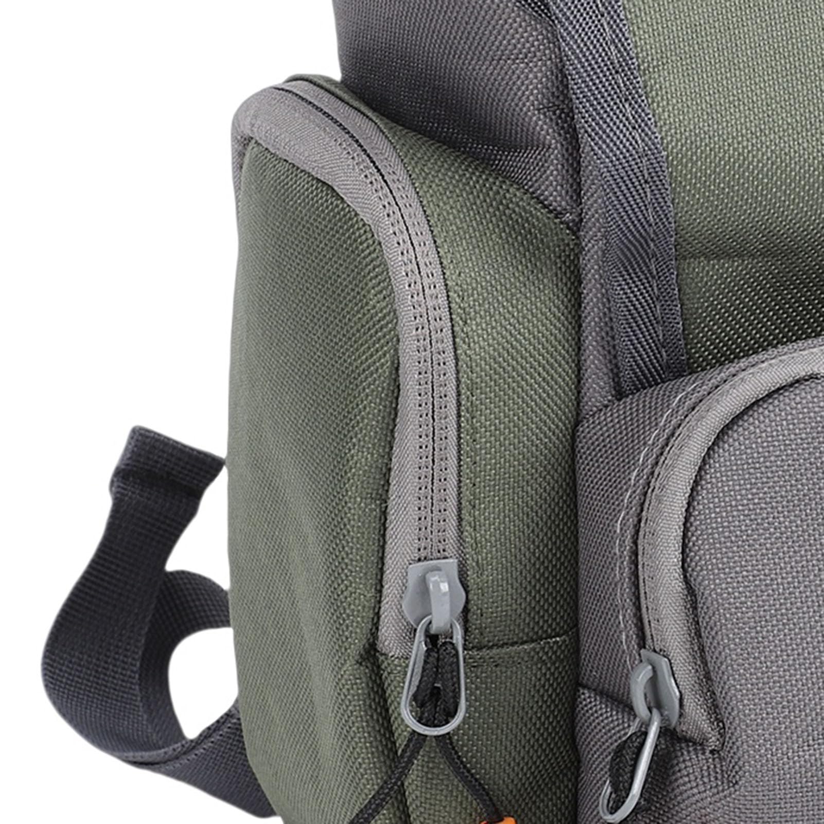 Paquete de Pecho con Arnés Binocular, Funda para Binoculares Ajustable, Funda para Lluvia, Bolsa para Binoculares para Senderismo y Acampada