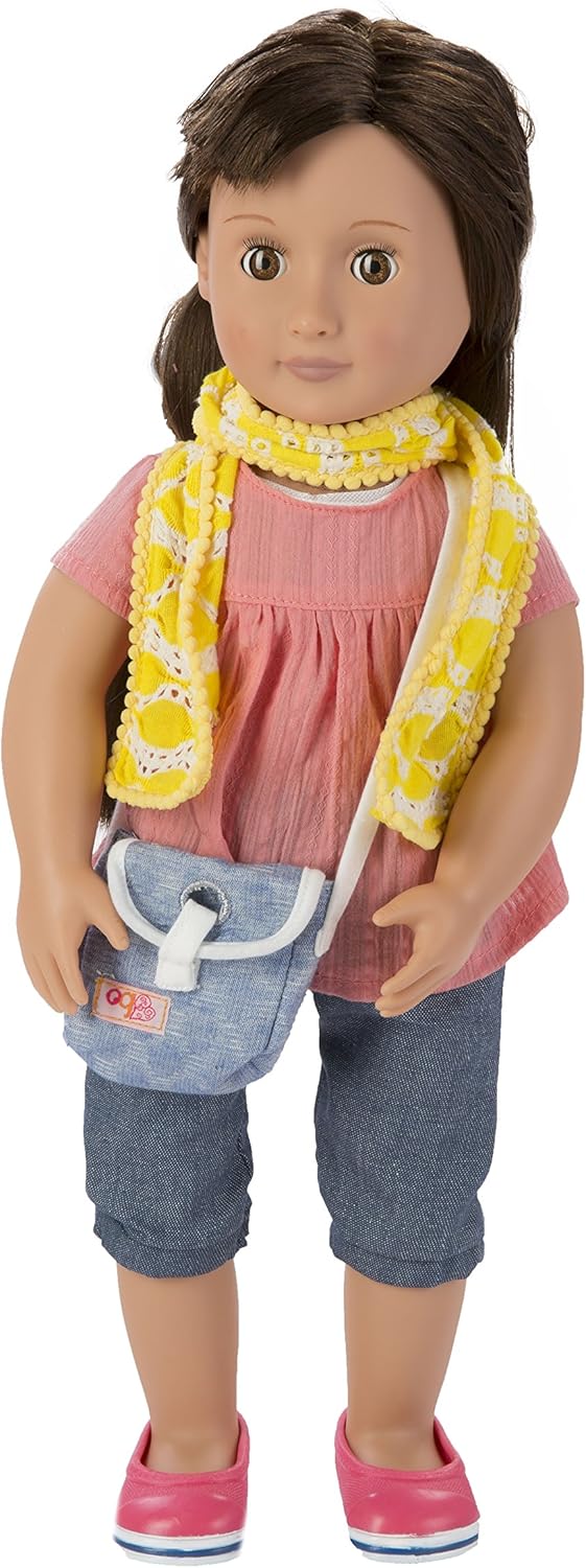 Our Generation Doll by Battat- Reese "and The Curious Castle" Deluxe 18" Posable Travelling Fashion Doll- For Ages 3 & Up