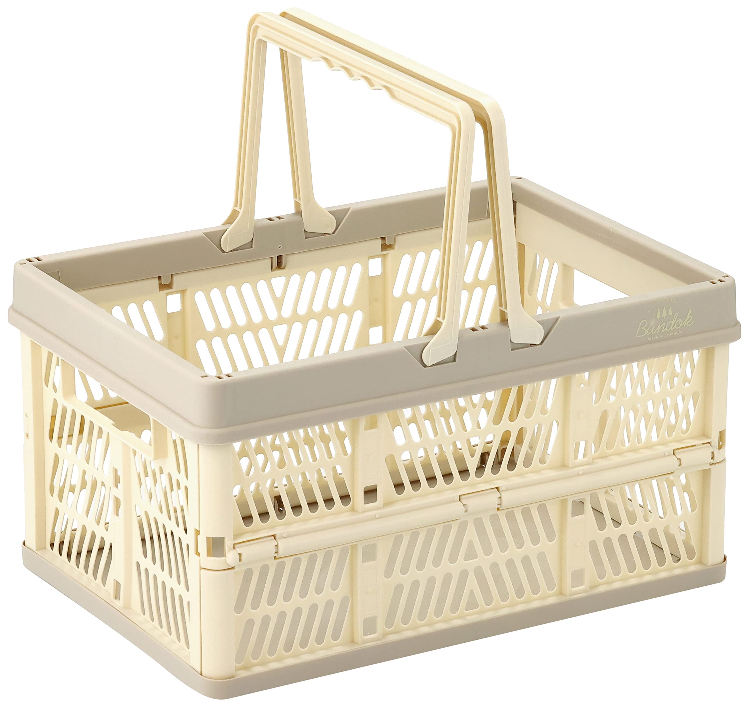 Amazon | BUNDOK(バンドック) ハンドル付 フォールディング コンテナ