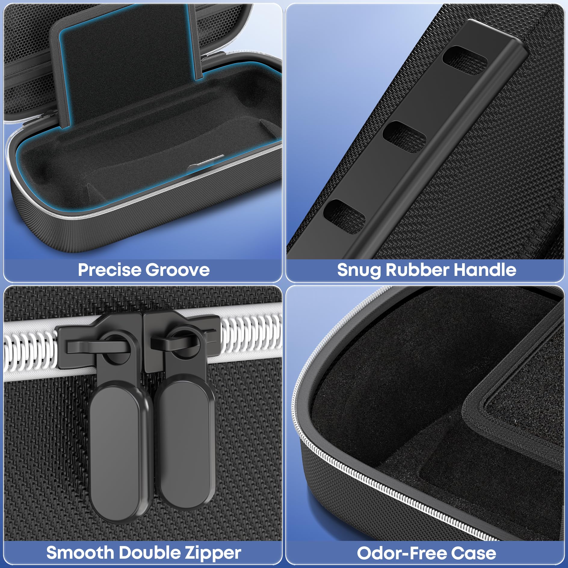 10-in-1-Zubehör-Kits, kompatibel mit Playstation Portal, PS-Portal-Hartschalen-Schutzhülle mit weißer weicher Silikon-Schutzhülle, 2 Packungen Displayschutzfolie aus gehärtetem Glas für PS5-Portal, 4