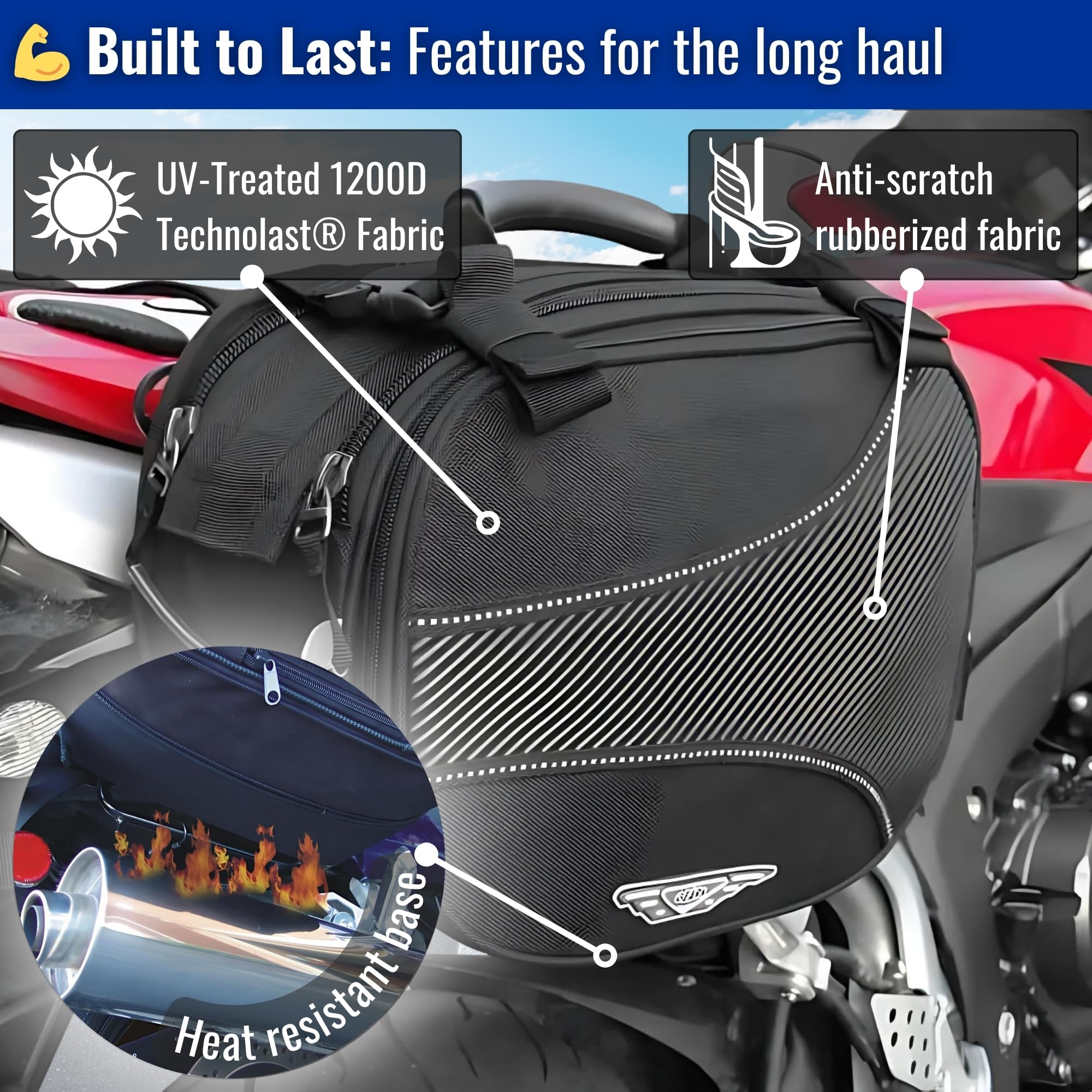 Gears Canada Luggage Voyager Saddlebag