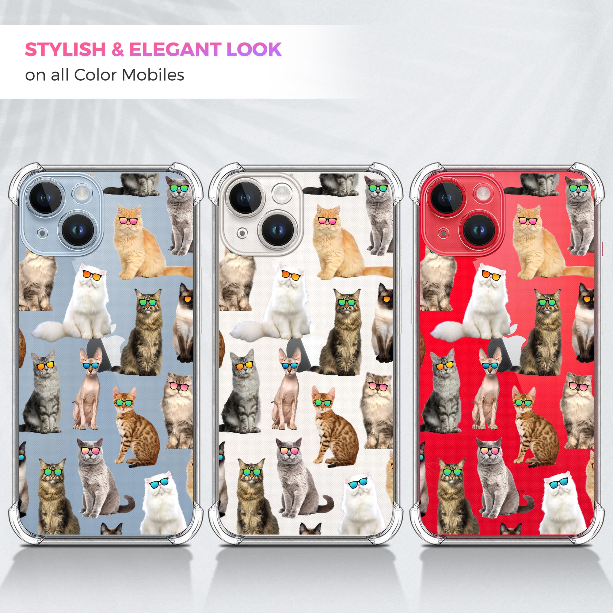 GlamCase for iPhone 14, iPhone 14 Clear Case - Image 2