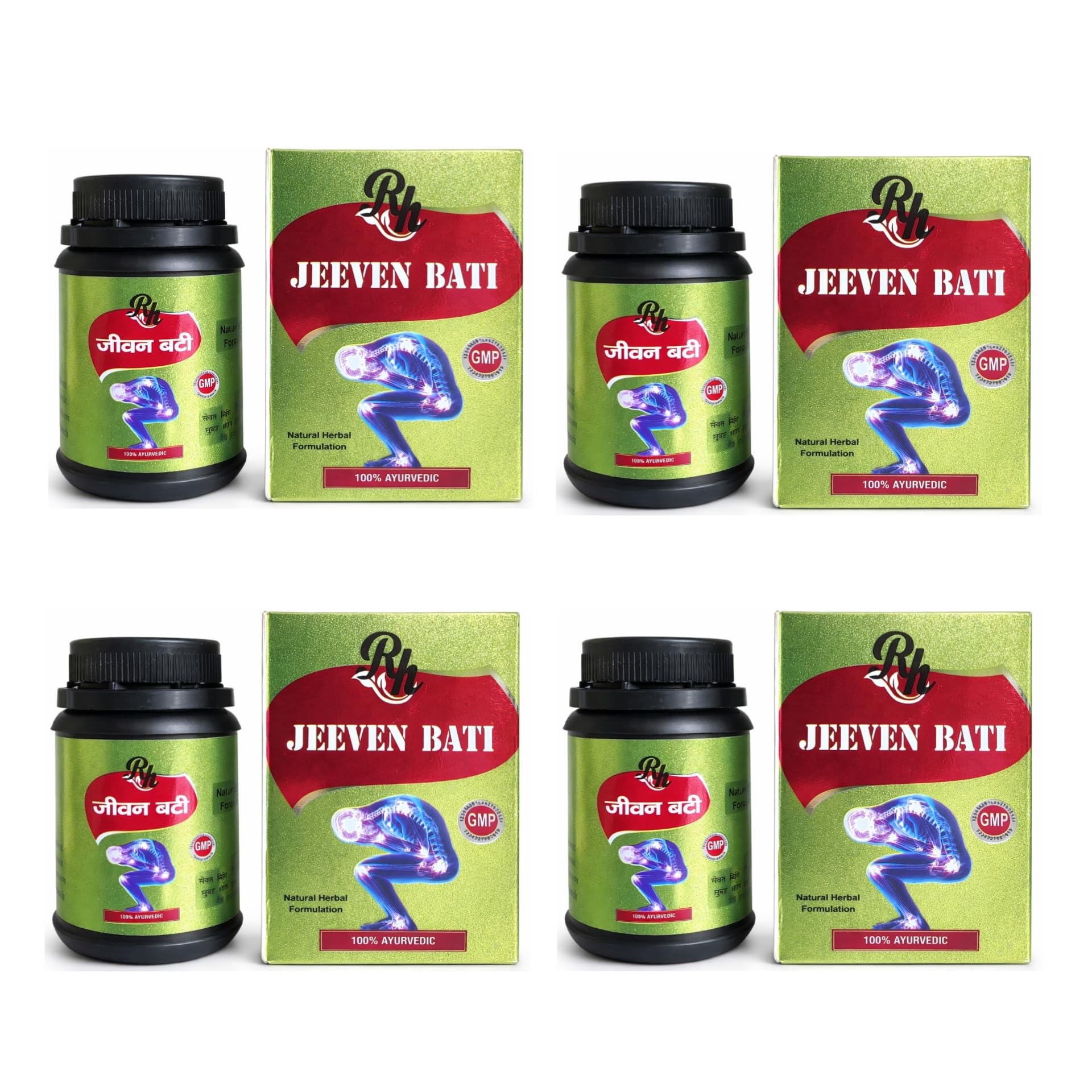 riddhi herbal jeevan bati pack of 2 (28 tablets each) – ayurvedic joint, muscle & body pain relief supplement||fast action without any side effect.