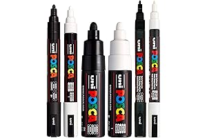Poscoe Bullet Tip Markers - The Perfect Companion for Artists and Writers