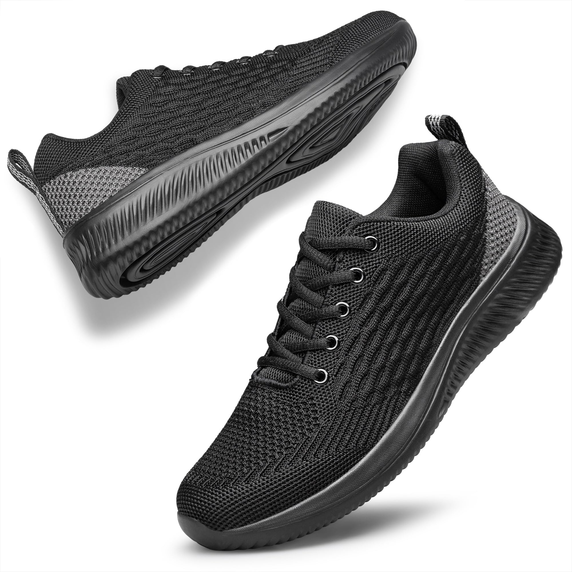 Men's Running Shoes - Ultra Lightweight Breathable Comfortable Fashion Sneakers Walking S…