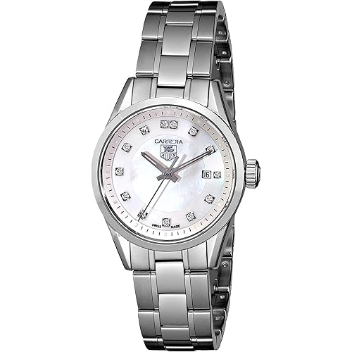TAG Heuer Women's WV1411.BA0793 "Carrera" Casual Watch with Diamonds
