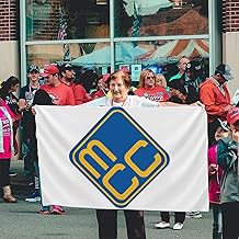 Muskegon Community College Logo Banner Breeze Flag Double sided Outdoor Flags Home Flag Garden Flag 3 'X 5' Ft