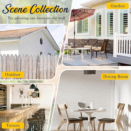 Miniatura 7 de Cartel de metal retro de rana de 8 x 12 pulgadas, divertido letrero de estacionamiento con texto en inglés "Violators Will Be Toad", decoración de