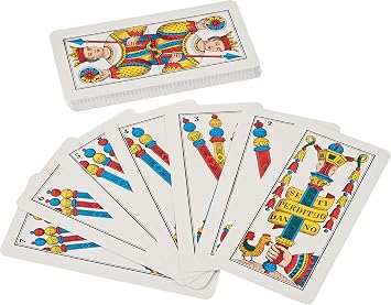 Dal - Trevisane Italia Regional Card Deck Consisting of 40 Cardstock Cards, Ideal for Broom and Trump