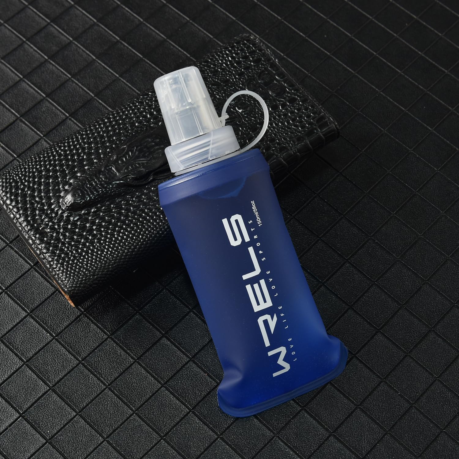 Frasco de agua suave para correr, botellas de agua blandas, pequeñas, sin BPA, para deportes, senderismo, paquete de hidratación de 5 onzas/8 onzas/17 onzas