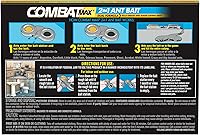 Vista 2 de Estación de cebo para hormigas Combat Max 2 en 1, 4 unidades (Paquete de 3)