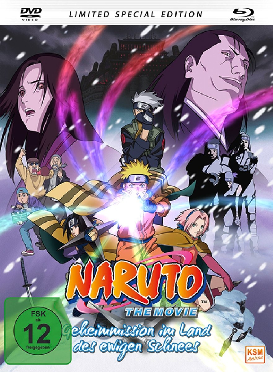 Naruto the Movie 1 - Geheimmission im Land des ewigen Schnees - Mediabook [Blu-ray]
