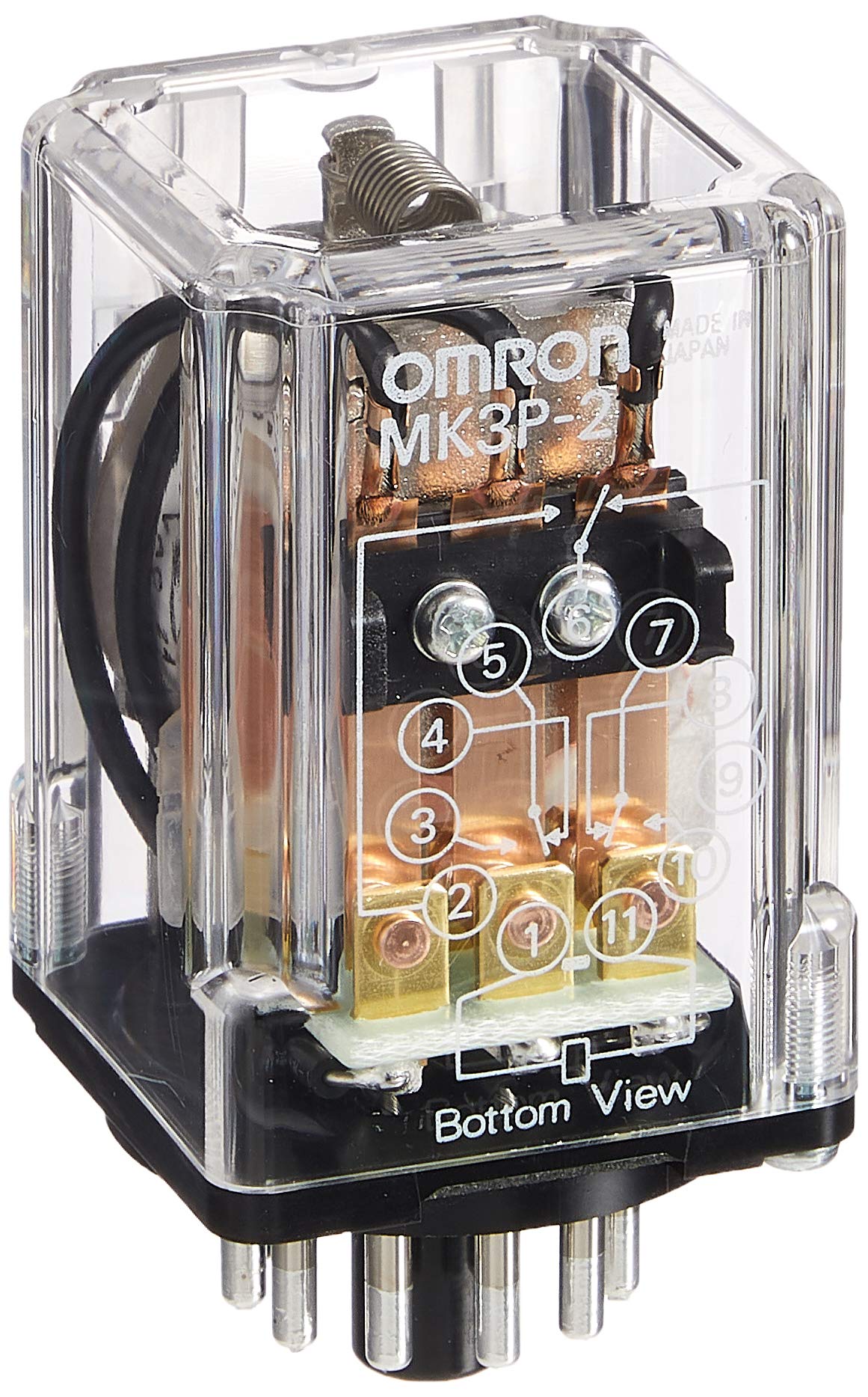 Amazon | オムロン(OMRON) 小形パワーリレー MK3P-2 AC24 | 電気機械式 