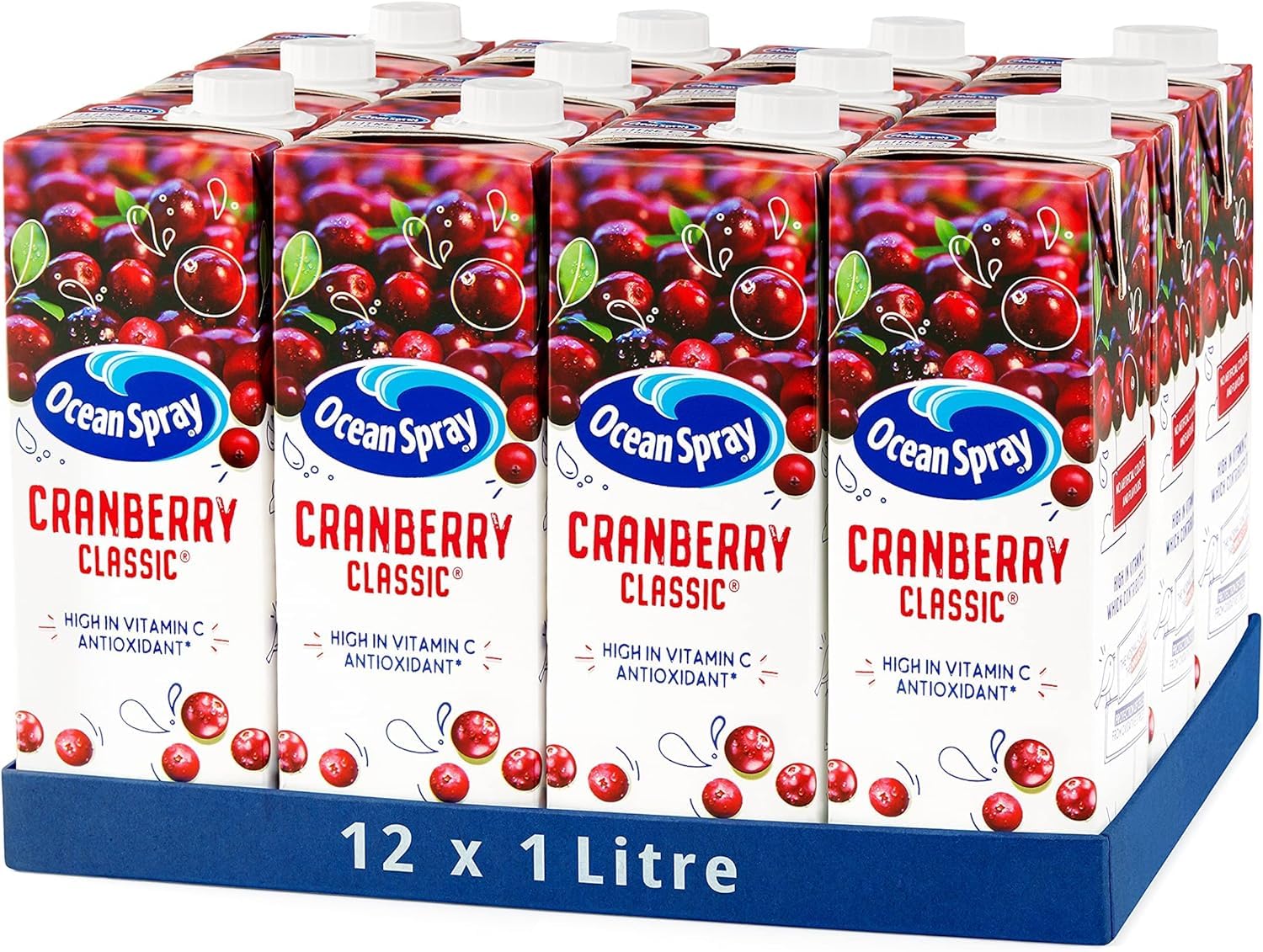 Ocean Spray Classic Cranberry Juice 1L (12)