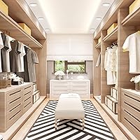 Vista 5 de Lámpara de Techo de Montaje Empotrado de 5.4" Regulable con ETL CERT, 8W 5000K Luces de Techo LED Blancas Ultra Delgadas Redondas para Dormitorio