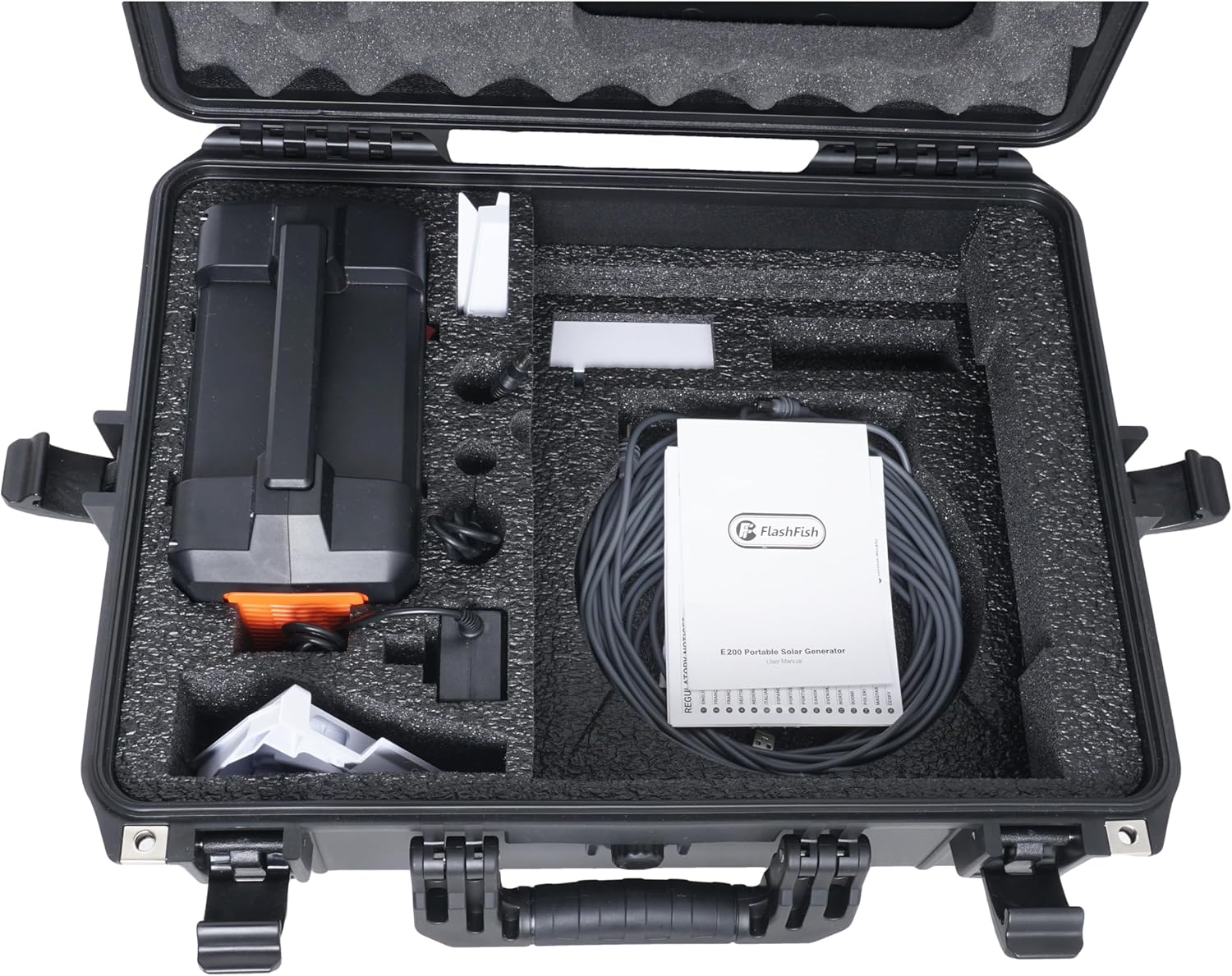 Starlink Mini Solar Rechargeable Battery Powered Mobile Internet Kit Case, 4.5+ Hrs Runtime, Portable WiFi for Camping, Emergencies, etc. Includes Battery, Solar Panel, & Case. Starlink Not Included