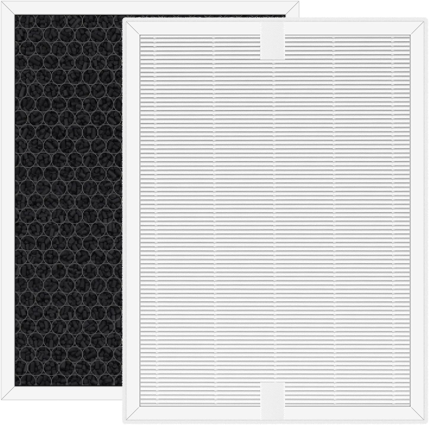 A7 Filter for Air Purifier Compatible with VEWIOR ClearAir-A7 Air Purifier&AromaRoom E-400 Air Purifier, H14 Filters Replacement, 3-Stage Air Filter With Efficiency Activated Carbon,2 pack