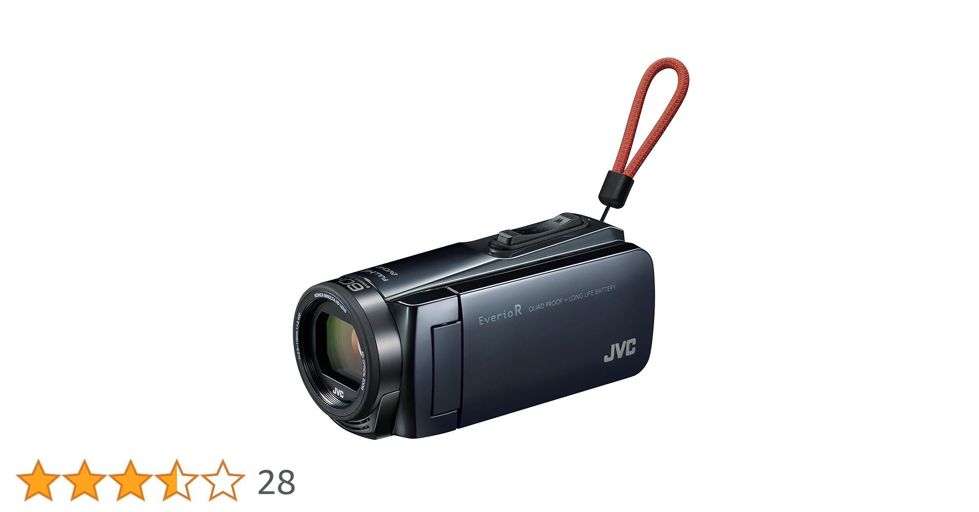 Amazon | JVCKENWOOD JVC ビデオカメラ Everio R 防水 防塵 32GB